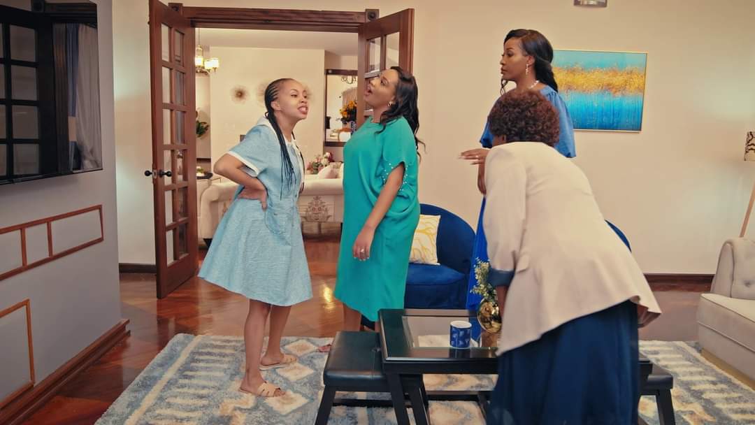 Brenda Wairimu in a scene from Zari- Maisha Magic Plus