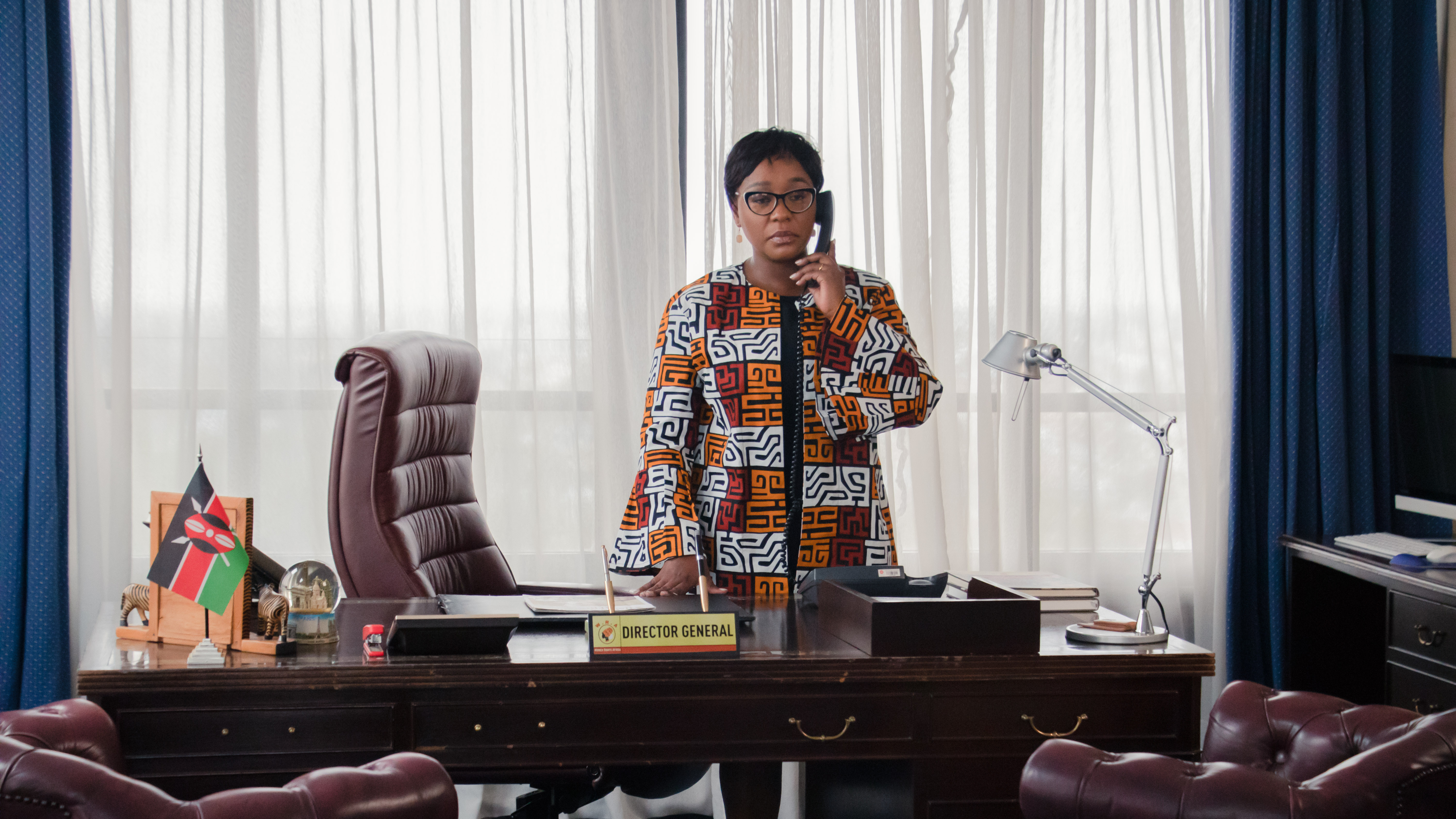 Hellen Keli as DG in Enough Of the Silence Film