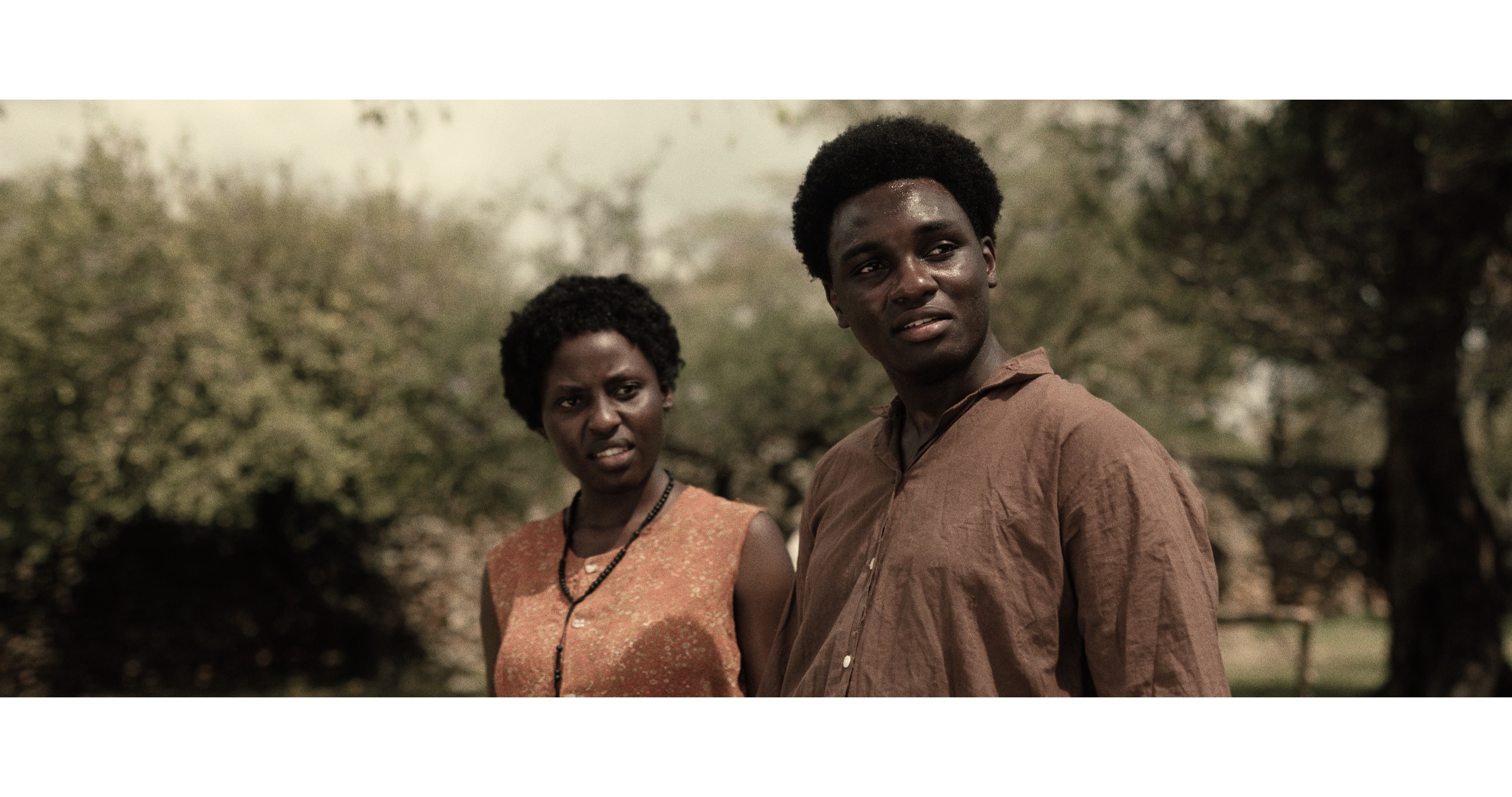 Shandra Apondi and Gadwill Odhiambo in Where the river divides.- Short film